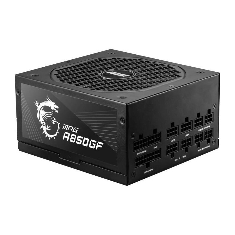 MSI Alimentation PC MPG A850GF - 850W 80+ Gold Modulaire