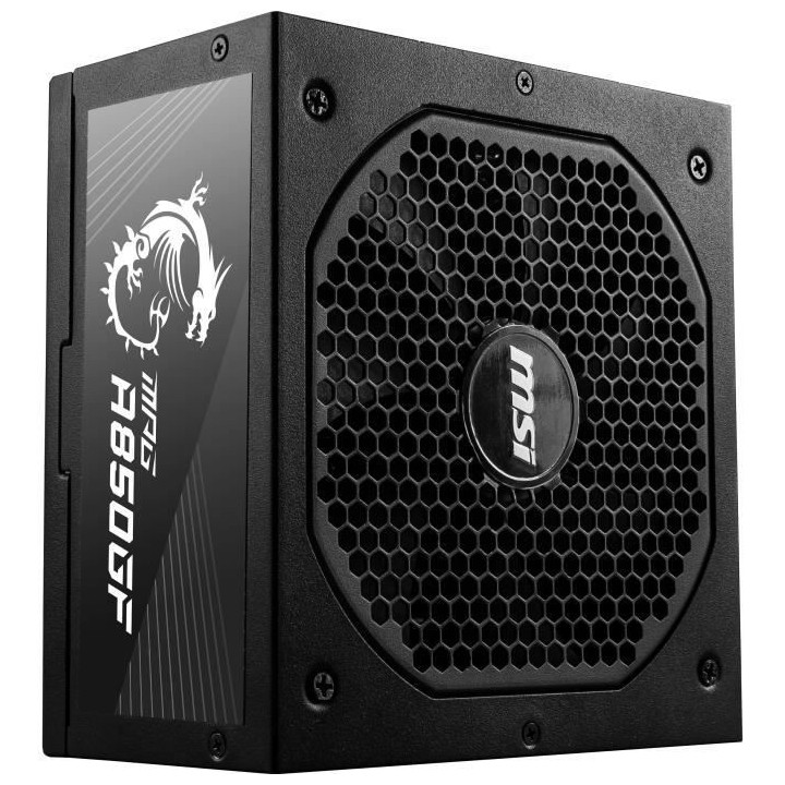 MSI Alimentation PC MPG A850GF - 850W 80+ Gold Modulaire