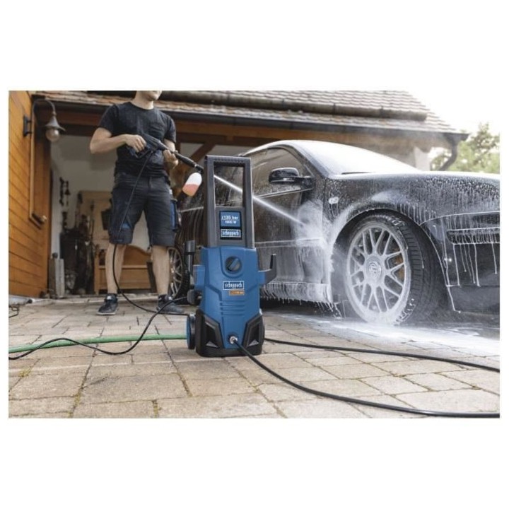 SCHEPPACH HCE1600 Nettoyeur haute pression 135bar 1600W - Livré avec
