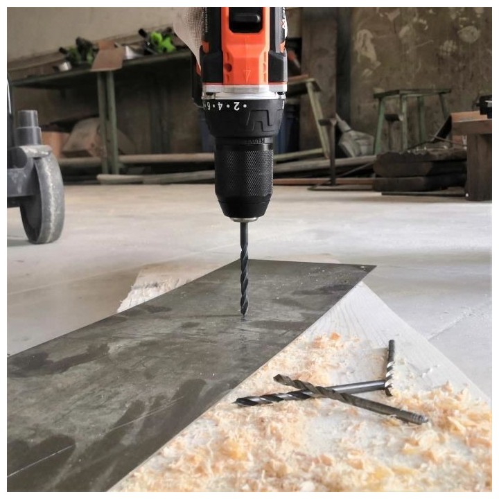 MANUPRO Perceuse visseuse sans fil 20 V - 2 batteries 2 Ah - 1 chargeu