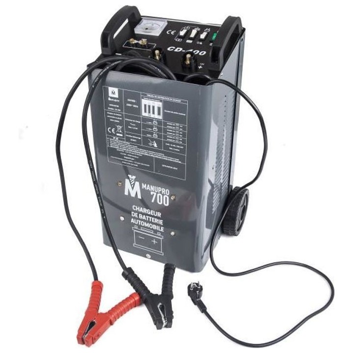 MANUPRO 700 Booster de démarrage - Chargeur de batterie de voiture -