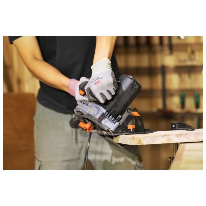 MANUPRO Scie circulaire électrique 1800 W - Lame de 185 mm