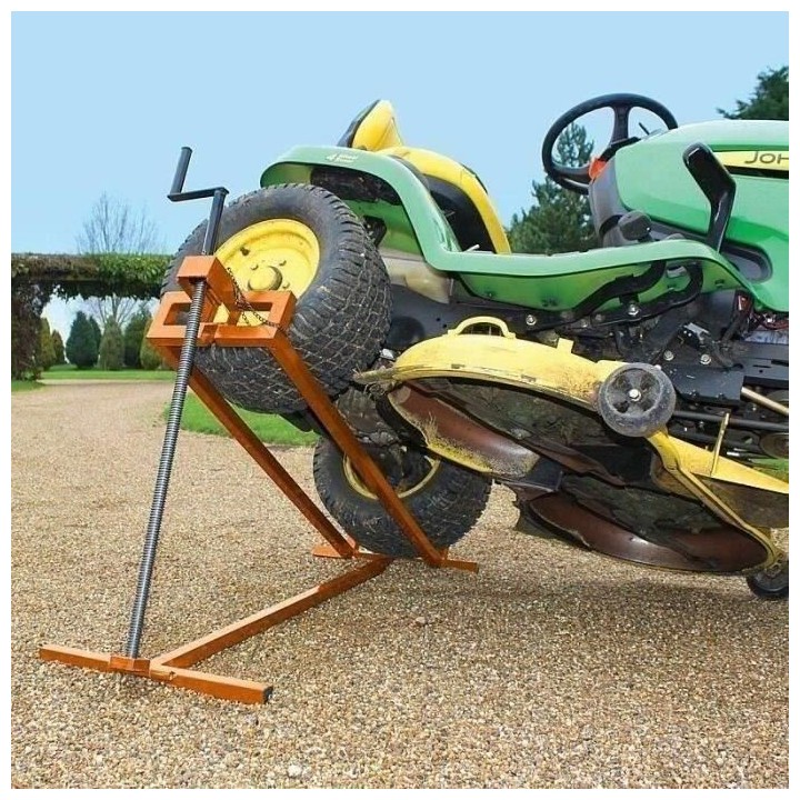 Cric Leve Tracteur Tondeuse MANUPRO - 400 kg