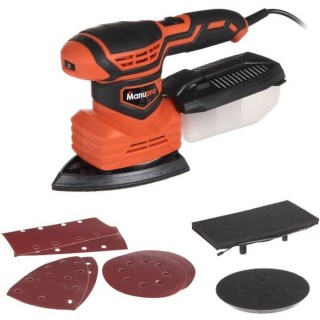 Ponceuse électrique filaire MANUPRO - 200W - Multifonction 3 en 1 - A