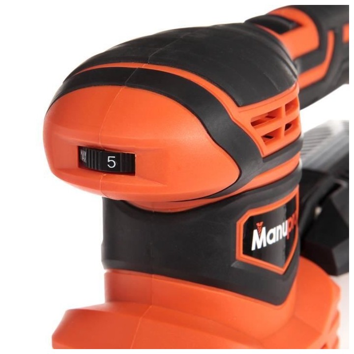 Ponceuse électrique filaire MANUPRO - 200W - Multifonction 3 en 1 - A