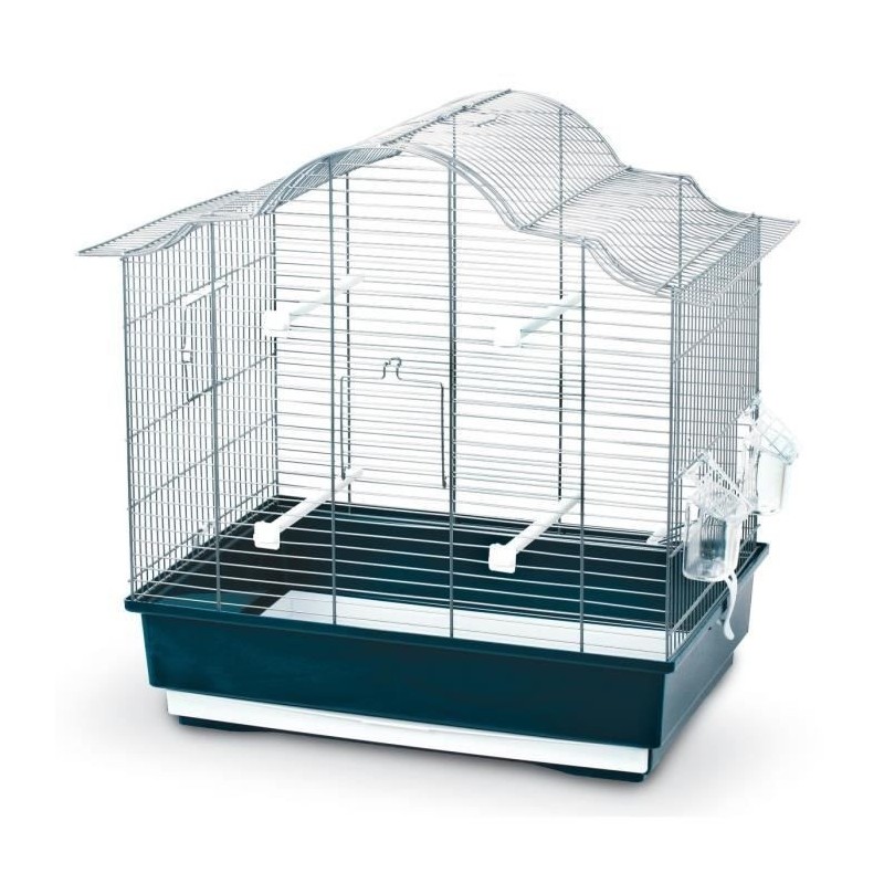 KERBL Cage a oiseaux Gabbia Sophia - 57x36x56cm - Bleu foncé