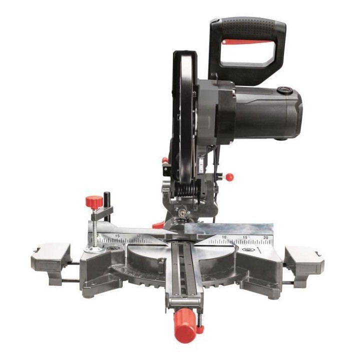 Scie a onglet radiale MANUPRO - 2000W - 2 lames 255 mm - Multi matéri