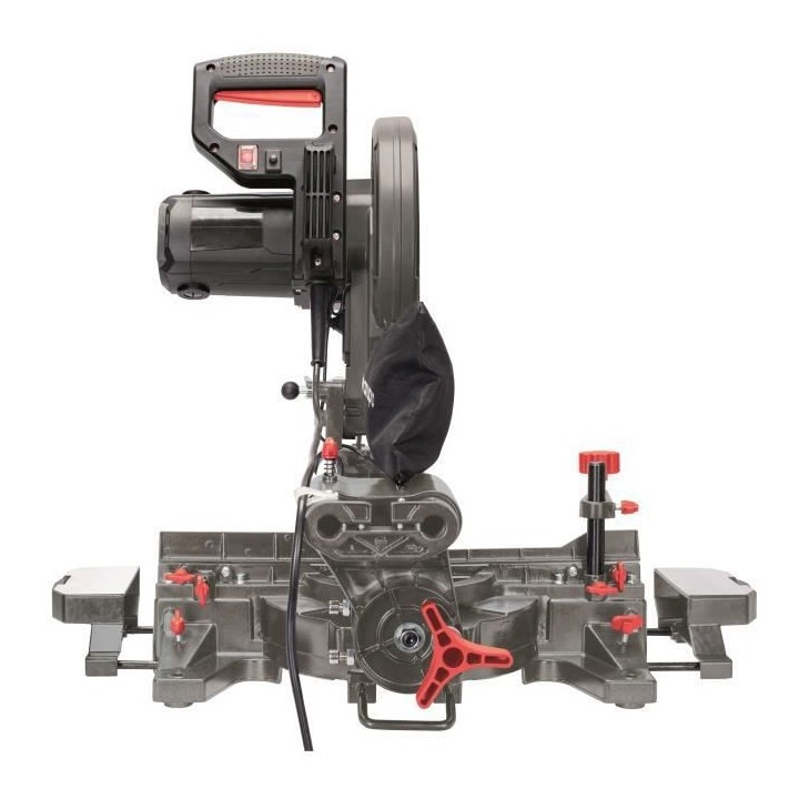 Scie a onglet radiale MANUPRO - 2000W - 2 lames 255 mm - Multi matéri