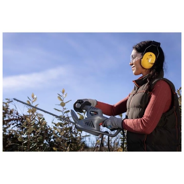 Taille-haies électrique MANUPRO - 550W - Lame 56 cm - Capacité de co