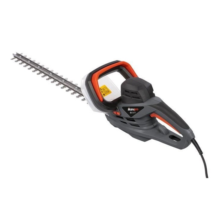 Taille-haies électrique MANUPRO - 550W - Lame 56 cm - Capacité de co
