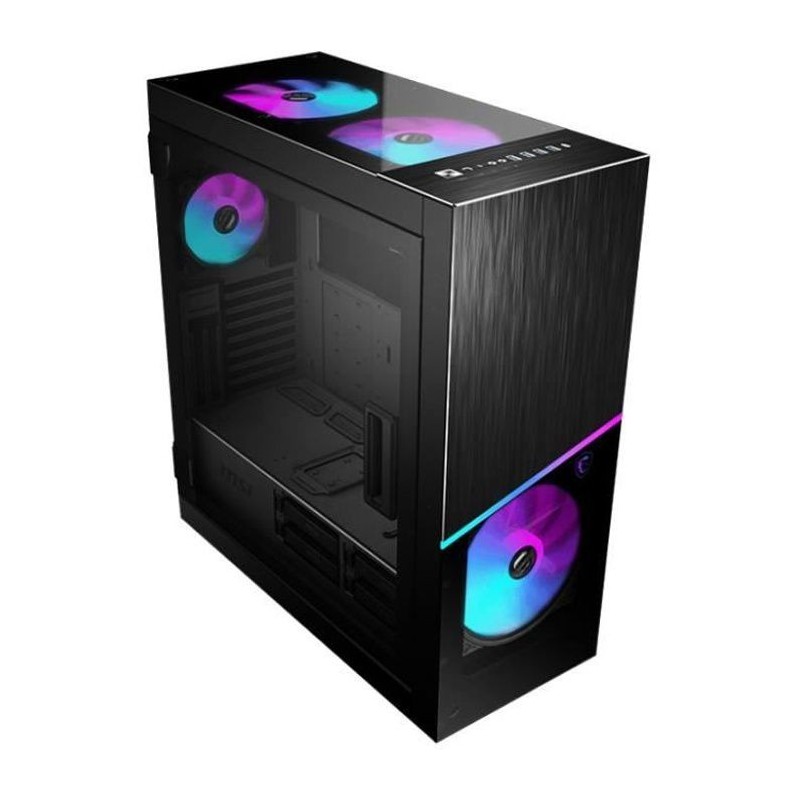 MSI BOITIER PC MPG SEKIRA 500X - Noir - Verre trempé - Format ATX (306-7G05X21-W57)