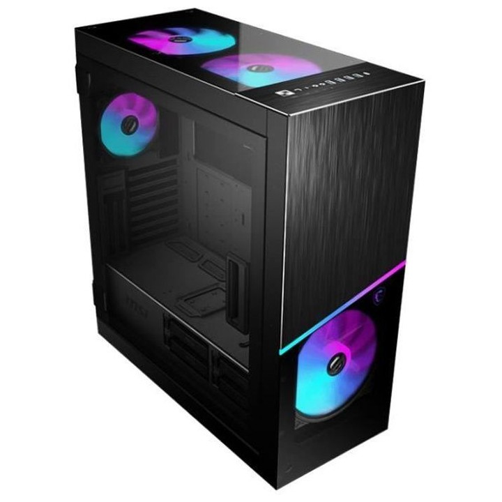 MSI BOITIER PC MPG SEKIRA 500X - Noir - Verre trempé - Format ATX (30
