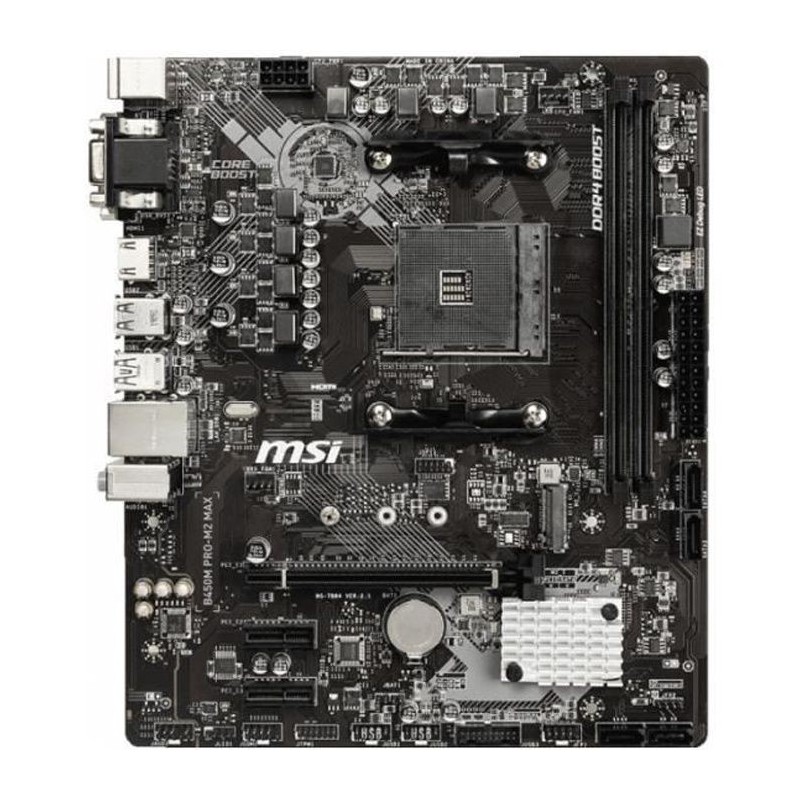 Carte mere MSI B450M PRO-M2 MAX