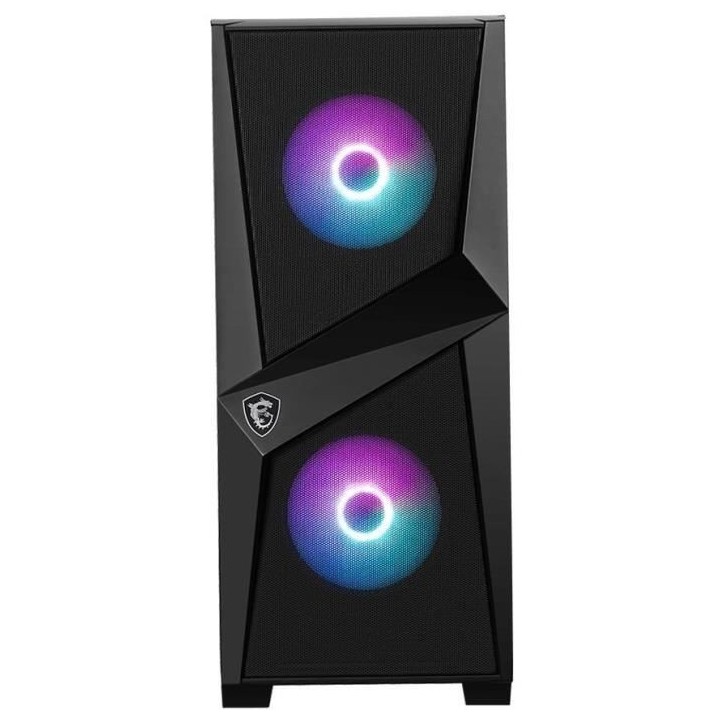 MSI BOITIER PC MAG FORGE 100R - Noir - Verre trempé - Format ATX (306