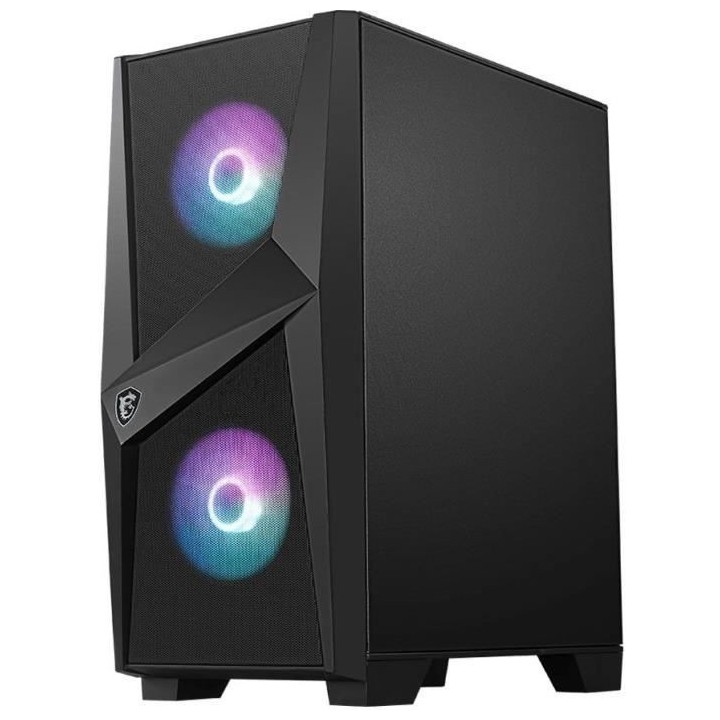 MSI BOITIER PC MAG FORGE 100R - Noir - Verre trempé - Format ATX (306