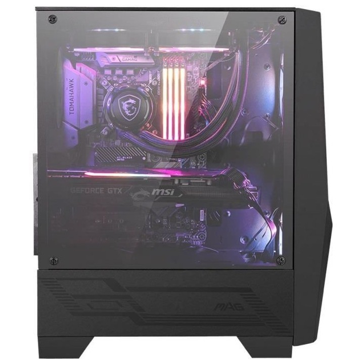 MSI BOITIER PC MAG FORGE 100R - Noir - Verre trempé - Format ATX (306