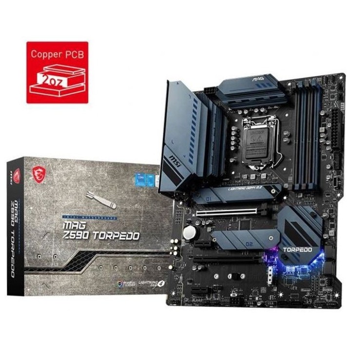 MSI Carte mere MAG Z590 Torpedo