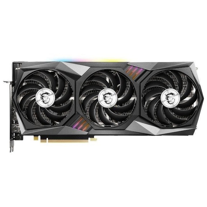 Carte Graphique - MSI - GeForce RTX 3060 Ti GAMING Z TRIO 8G LHR - 8 G