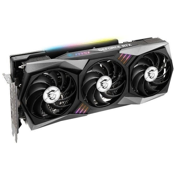 Carte Graphique - MSI - GeForce RTX 3060 Ti GAMING Z TRIO 8G LHR - 8 G
