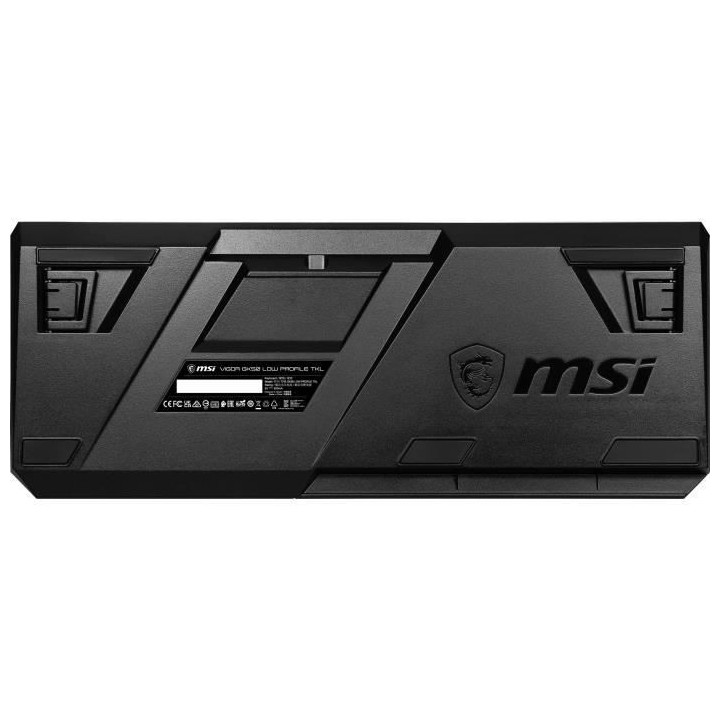 MSI - Clavier mécanique LED RGB - VIGOR GK50 LOW PROFILE TKL FR