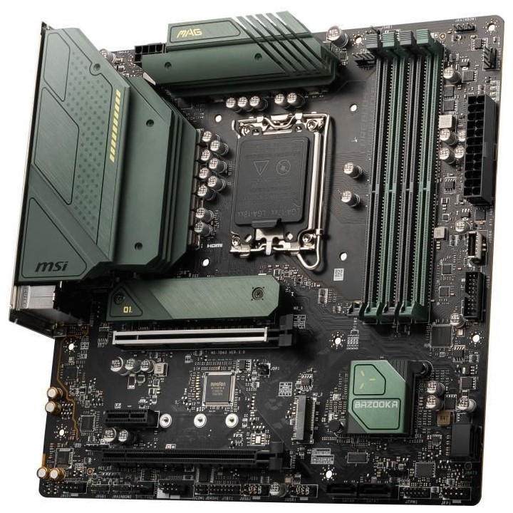 MSI - MAG B660M BAZOOKA DDR4 - Carte Mere - Socket LGA 1700 - Chipset