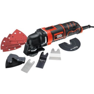 Outil multi-fonctions oscillatoire filaire 300W BLACK+DECKER (En coffr