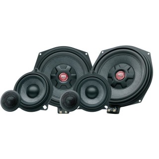MTX TX6BMW Haut-parleurs voiture kit 3 voies 20cm 150W RMS spécial BM