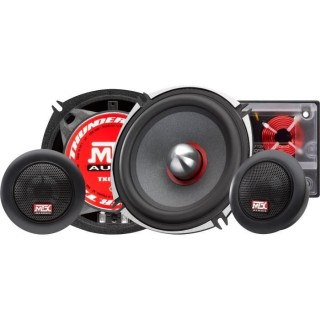 MTX TX650S Haut-parleurs voiture Kit 13cm 2 voies 80W RMS 4O Châssis