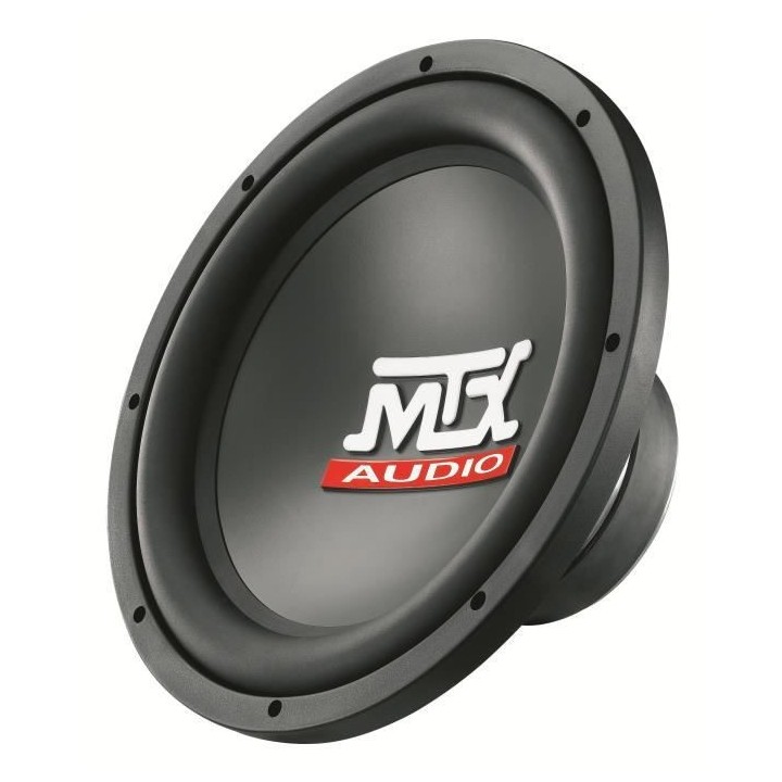 MTX RT12-04 Subwoofer voiture 30cm 4O 250W RMS pour caissons clos ou r