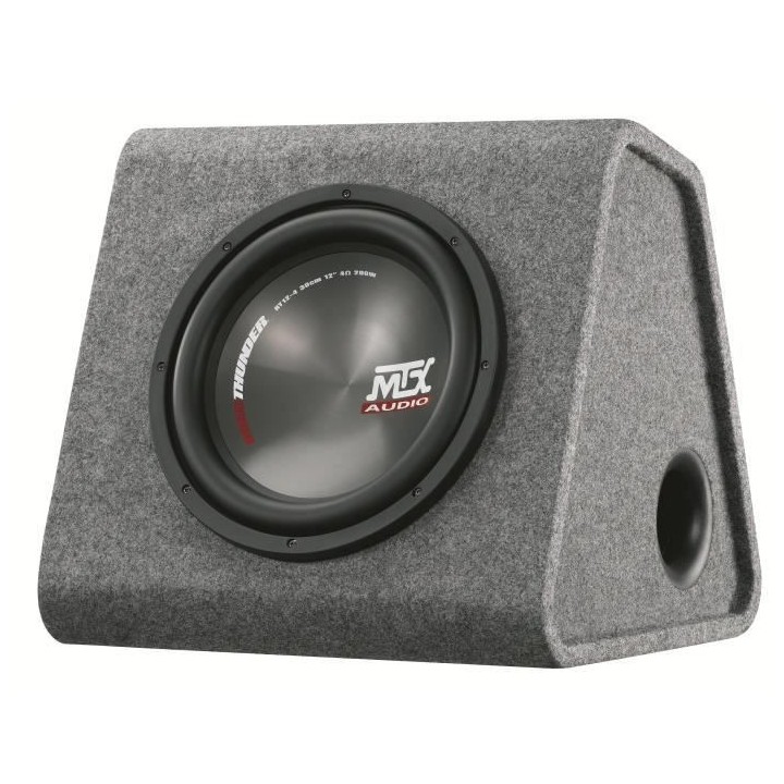 MTX RTP12 Caisson de grave amplifié voiture Classe-D reflex 30cm 220W