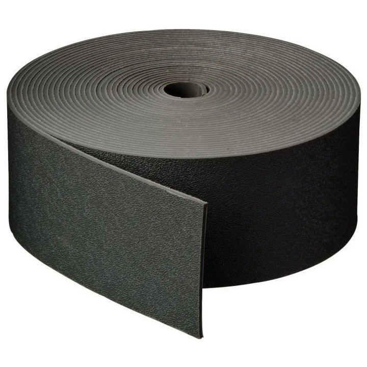 NATURE Bordure de jardin en PE noir - H7,5 cm x 10 m