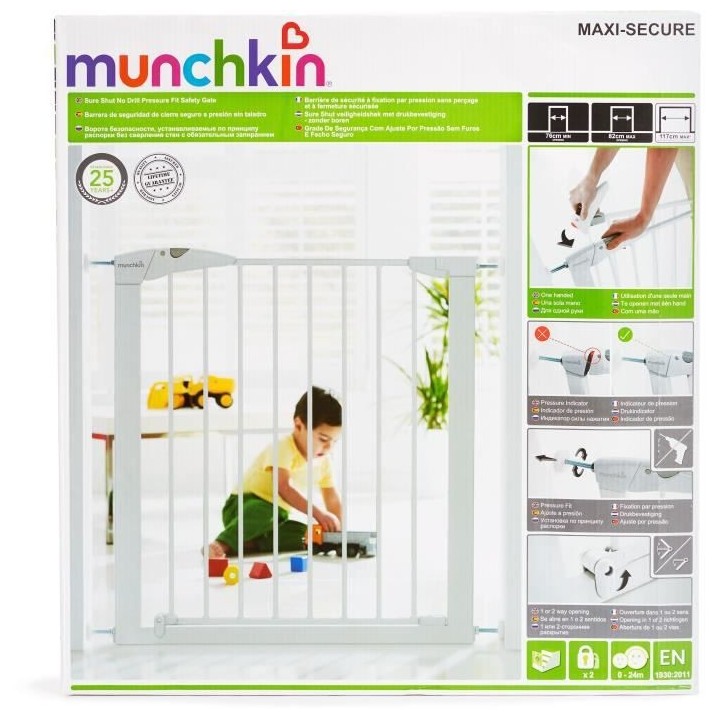 Munchkin Barriere de Sécurité Maxi-Secure