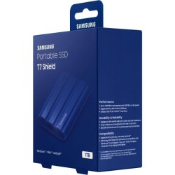 Disque SSD Externe - SAMSUNG - T7 Shield - 1 To - USB 3.2 Gen 2 (USB-C connector) (MU-PE1T0R/EU)