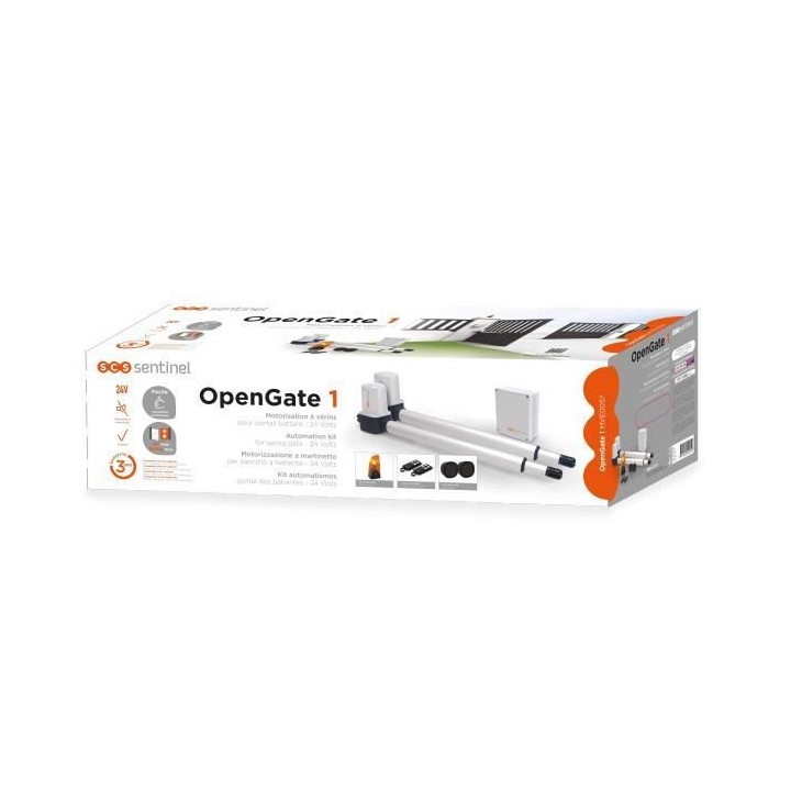 SCS SENTINEL OpenGate 1 - Kit de motorisation a vérins - Pour portail