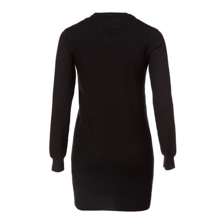 Robe Pull de Noël Noir Fe 46