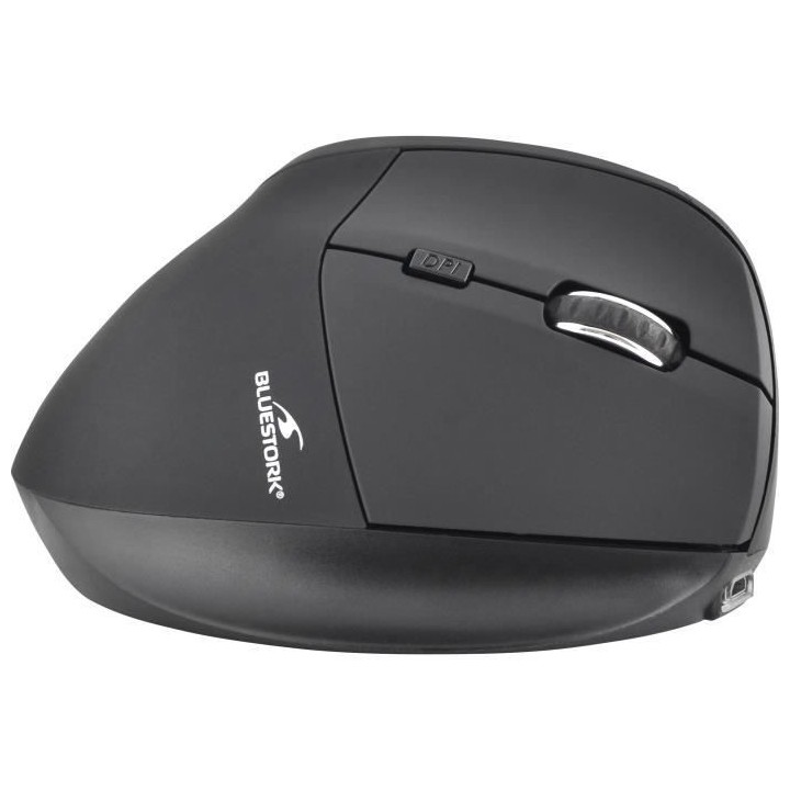 Souris ergonomique - Sans fil - Bluestork - Optique - 1 200 dpi - 6 Bo