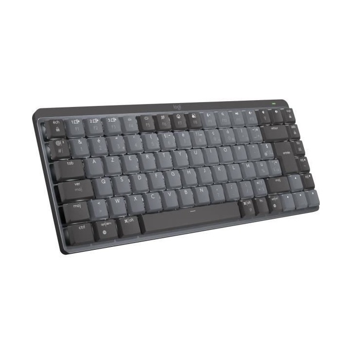 Logitech - Clavier Sans Fil- MX Mini - Mécanique - Rétroéclairé Pe