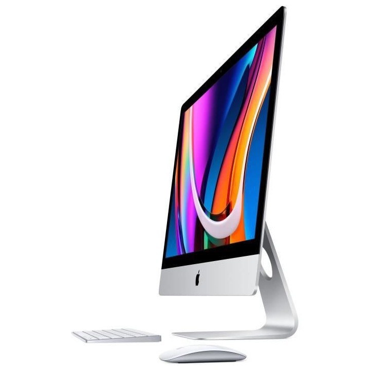 Apple - 27 iMac Retina 5K (2020) - Intel Core i7 - RAM 8Go - Stockage