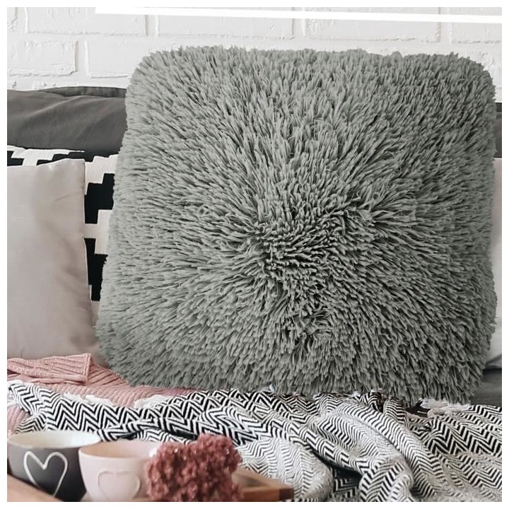 Coussin NEO YOGA Gris Clair 60 x 60 cm