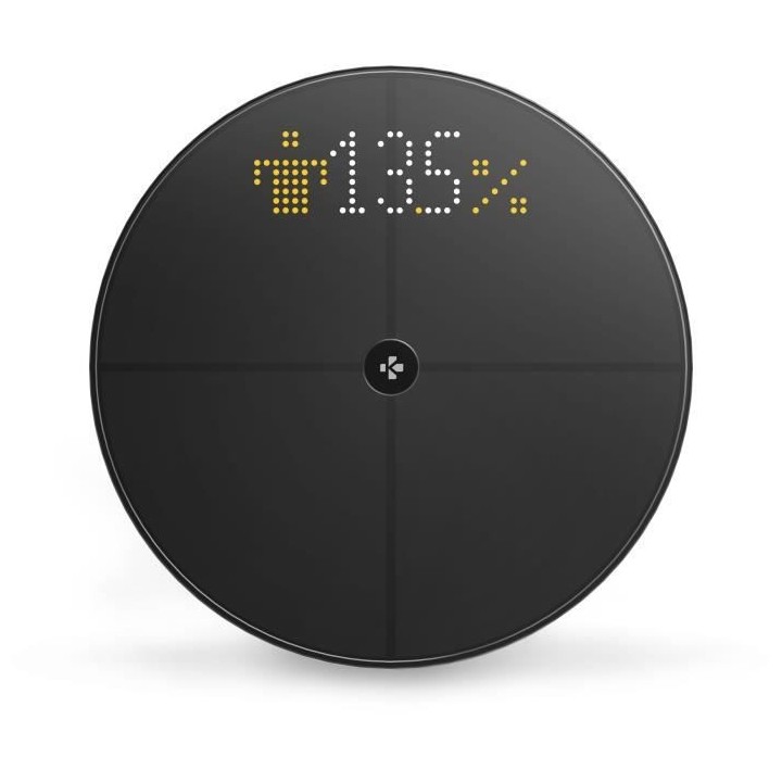 MY KRONOZ MYSCALE-BK - Balance connectée - 8 utilisateurs - 7 indicat
