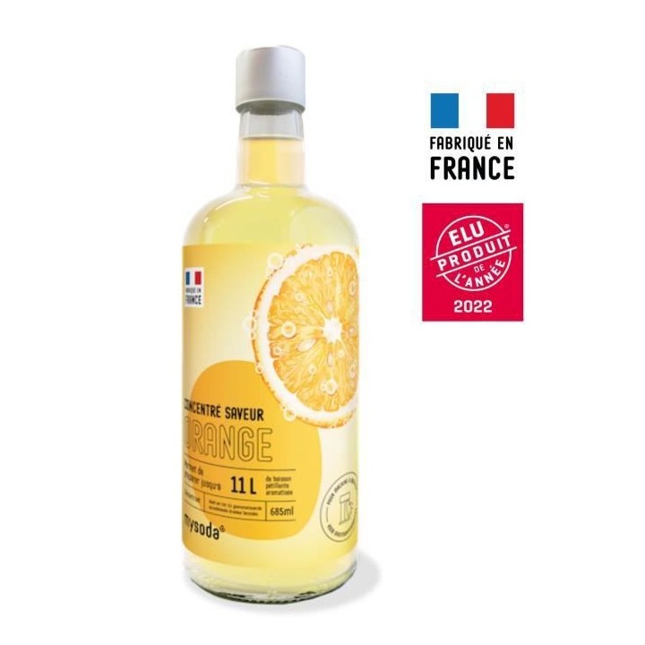 MYSODA - Concentré saveur Orange 685ml