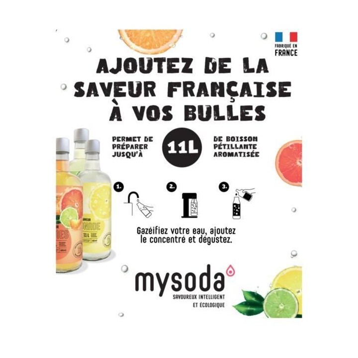 MYSODA - Concentré saveur Limonade 685ml