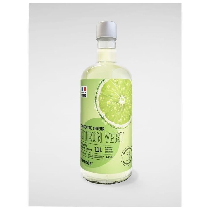MYSODA - Concentré saveur Citron Vert 685ml