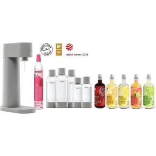 MYSODA - Mega Pack Machine Woody Gray (machine+1 cylindre+3 bouteilles