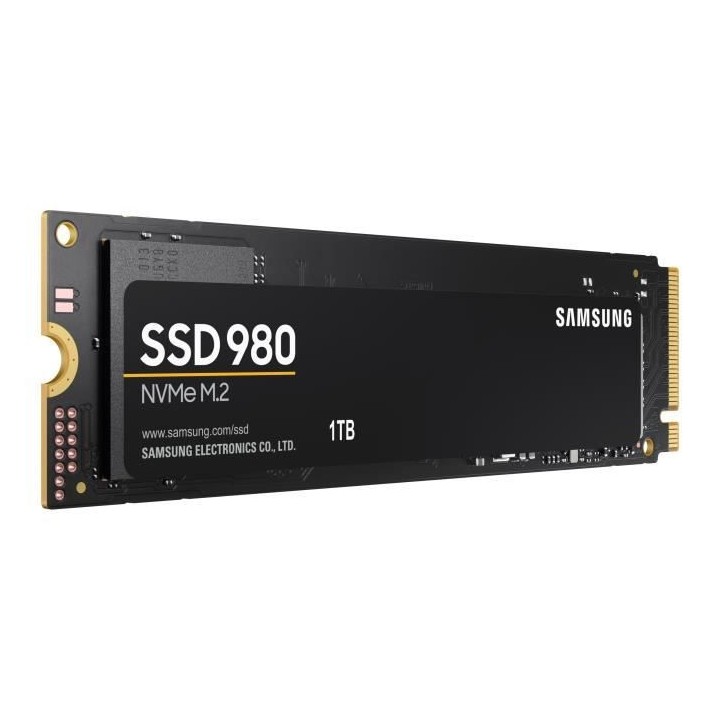 SAMSUNG - SSD Interne - 980 - 1To - M.2 NVMe (MZ-V8V1T0BW)