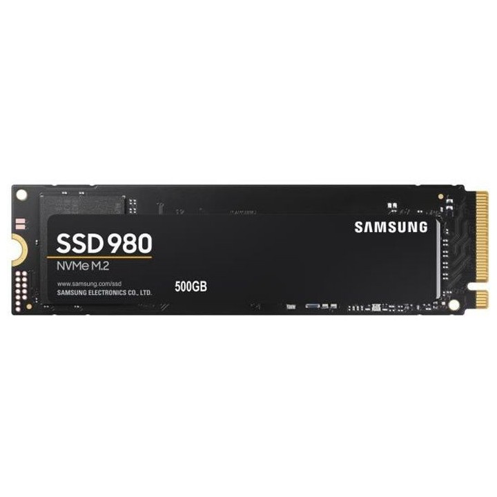 SAMSUNG - SSD Interne - 980 - 500Go - M.2 NVMe (MZ-V8V500BW)