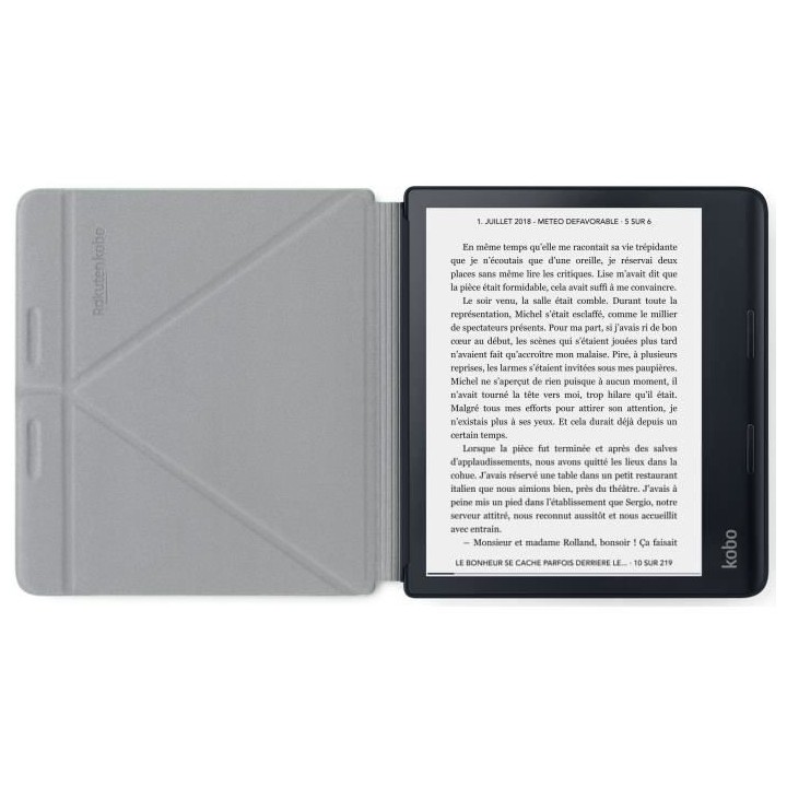 Etui de Protection - KOBO - Pour Liseuse Kobo Sage - Noir