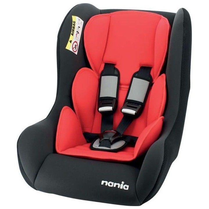 Nania Siege auto TRIO groupe 0/1/2 (0-25kg) - Rouge