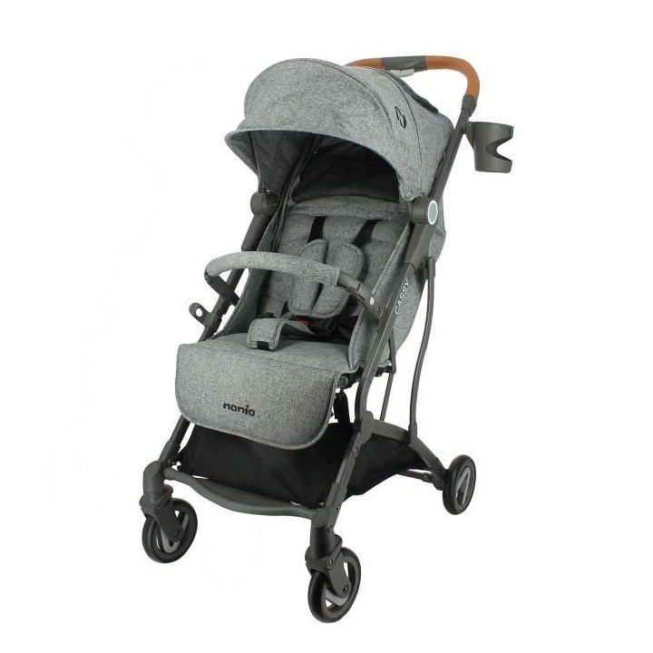 NANIA Poussette citadine Cassy - 6-36 mois - Jusqu'a 15kg - Dossier r