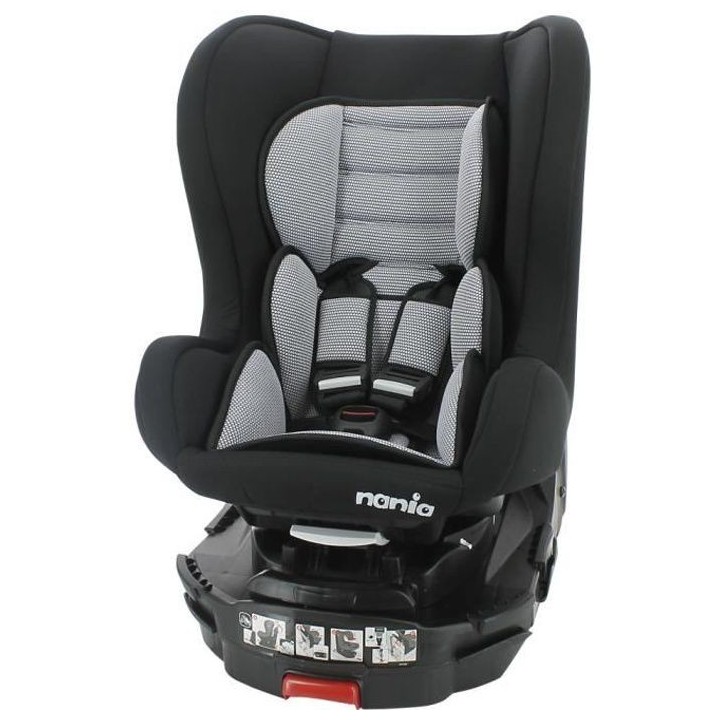 Nania Siege auto isofix pivotant Revo groupe 0/1 (0-18kg) - Hatrix gri